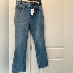 American Eagle Outfitters Light Blue Curvy High Waisted Skinny Kick Jeans